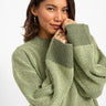 TILTIL Jackie Oversized Knit Pullover Groen - Things I Like Things I Love
