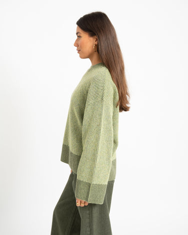 TILTIL Jackie Oversized Knit Pullover Groen - Things I Like Things I Love