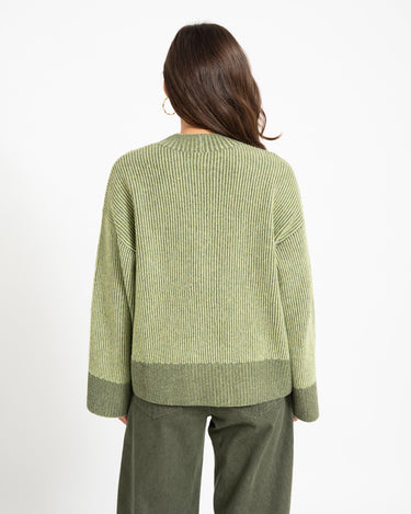 TILTIL Jackie Oversized Knit Pullover Groen - Things I Like Things I Love
