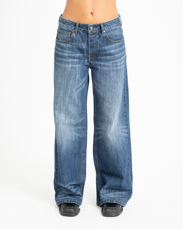 TILTIL Janice Wide Flared Jeans Blauw - Things I Like Things I Love