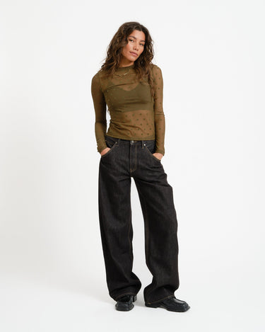 TILTIL Joa Barrel Jeans Black - Things I Like Things I Love