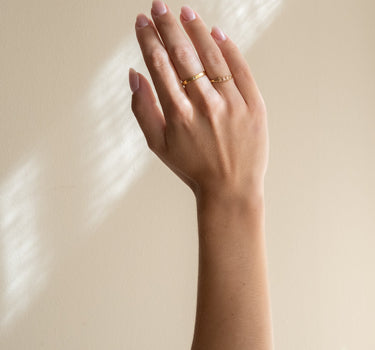 TILTIL Kaia Zircon Ring Goud - Things I Like Things I Love