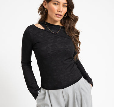 TILTIL Lary Off Shoulder Black - Things I Like Things I Love