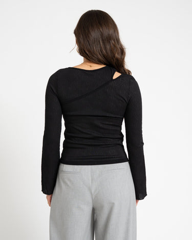 TILTIL Lary Off Shoulder Black - Things I Like Things I Love