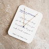 TILTIL Love Stone Necklace Gold Sapphire - Things I Like Things I Love