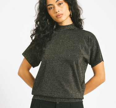 TILTIL Merry Mockneck Sparkle Black - Things I Like Things I Love