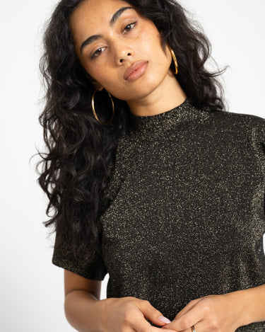 TILTIL Merry Mockneck Sparkle Black - Things I Like Things I Love