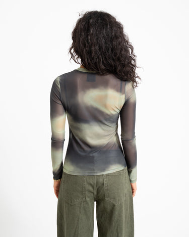 TILTIL Mesh Longsleeve Faded Groen - Things I Like Things I Love