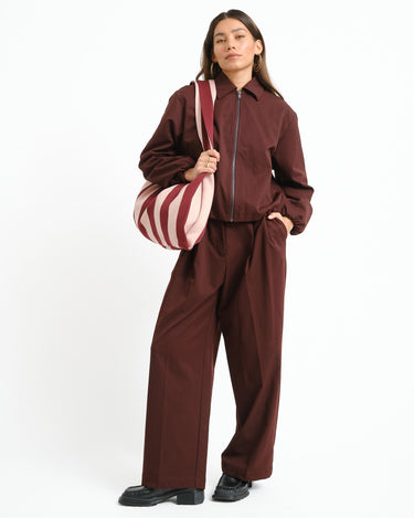 TILTIL Meysa Bomber Aubergine - Things I Like Things I Love