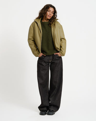 TILTIL Milana Crew Pullover Donkergroen - Things I Like Things I Love