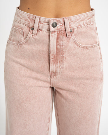TILTIL Missy HR Relaxed Seam Jeans Pink - Things I Like Things I Love