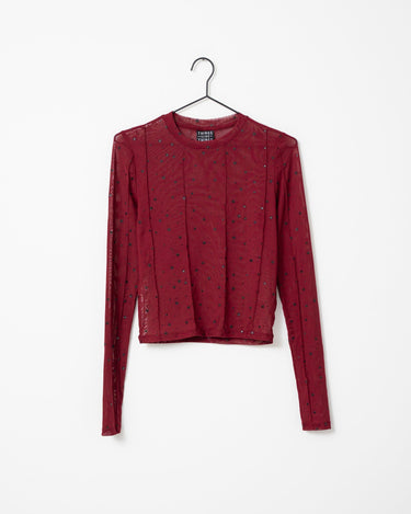 TILTIL Moiha Starry Mesh Bordeaux - Things I Like Things I Love