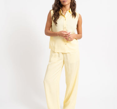 TILTIL Moni Pants Tencel Yellow - Things I Like Things I Love
