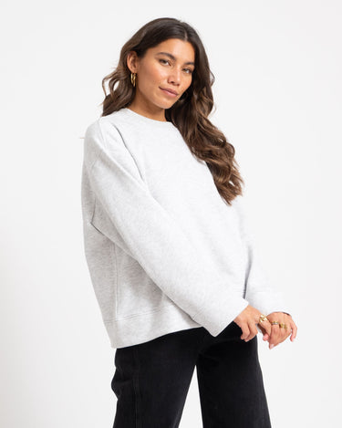 TILTIL Oversized Wendy Sweater Lichtgrijs - Things I Like Things I Love