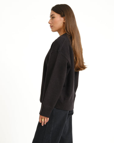 TILTIL Percy V-Neck Pullover Zwart - Things I Like Things I Love