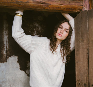 TILTIL Pero Polo Knit Sand - Things I Like Things I Love