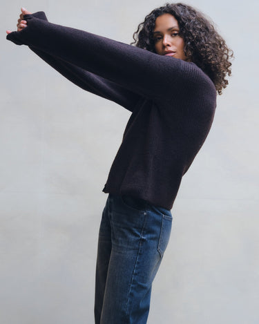 TILTIL Pia Knitted Cardigan Brown - Things I Like Things I Love