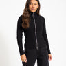 TILTIL Pixie Contrast Zipper Cardigan Zwart - Things I Like Things I Love