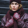 TILTIL Puffy Mittens PU Bordeaux - Things I Like Things I Love