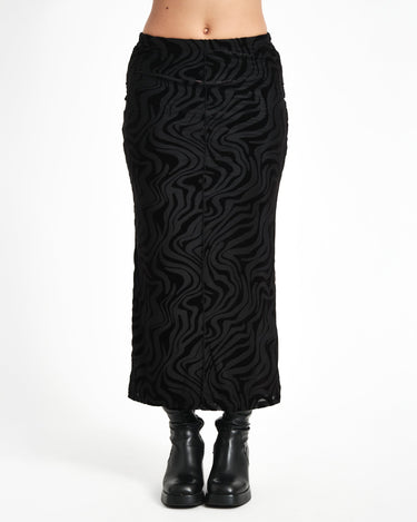 TILTIL Rody Maxi Skirt Zebra Black - Things I Like Things I Love