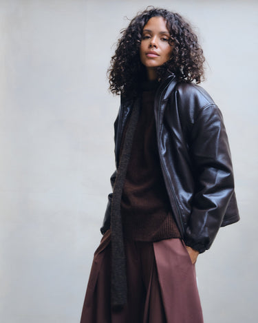 TILTIL Saar PU Bomber Bruin - Things I Like Things I Love