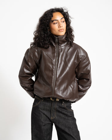 TILTIL Saar PU Bomber Bruin - Things I Like Things I Love