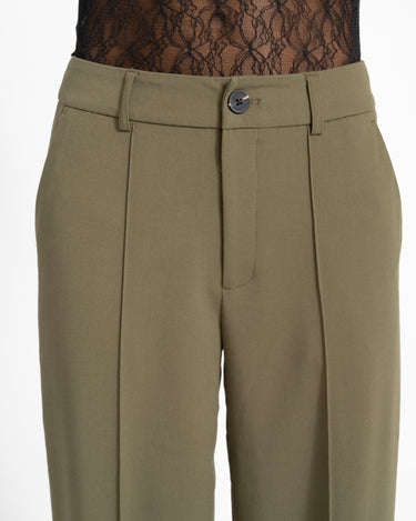 TILTIL Sanne Pintuck Pantalon Donkergroen - Things I Like Things I Love