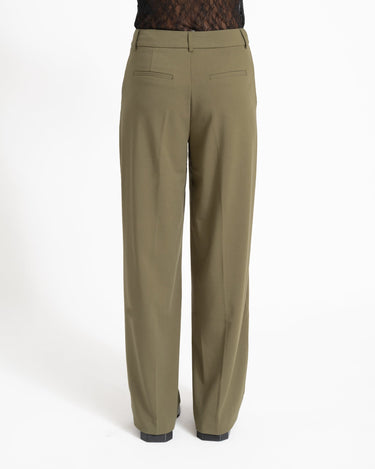 TILTIL Sanne Pintuck Pantalon Donkergroen - Things I Like Things I Love