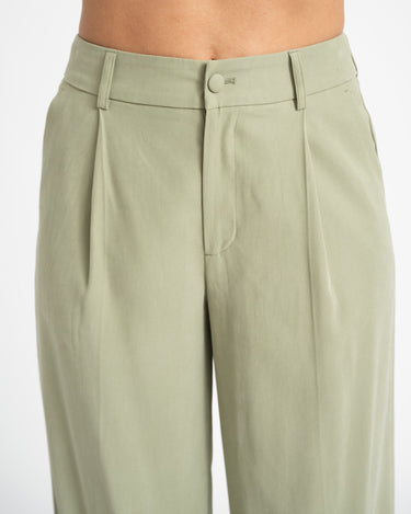 TILTIL Sanne Rayon Pantalon Sage - Things I Like Things I Love