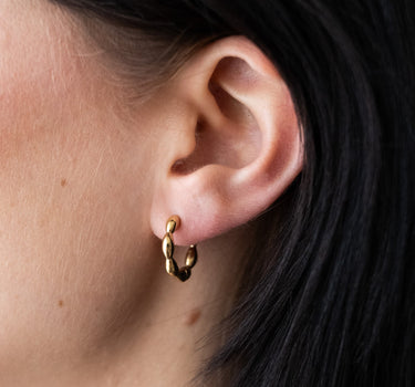 TILTIL Set van 2 Essential Hoop Earrings Goud - Things I Like Things I Love