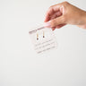 TILTIL set van 2 Love Gemstone Earrings Goud Garnet - Things I Like Things I Love