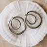 TILTIL Set van 2 Round and Round Statement Earrings Zilver - Things I Like Things I Love