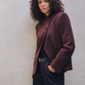 TILTIL Shuki Overlap Blazer Bruin - Things I Like Things I Love