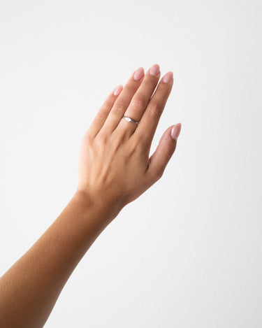 TILTIL Small Signet Ring Zilver - Things I Like Things I Love
