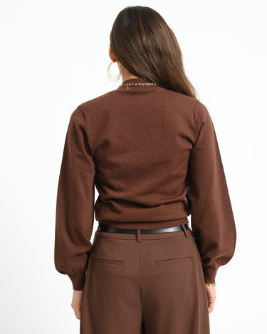 TILTIL Sparkle Turtleneck Brown - Things I Like Things I Love