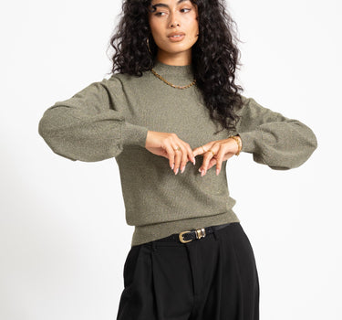 TILTIL Sparkle Turtleneck Groen - Things I Like Things I Love