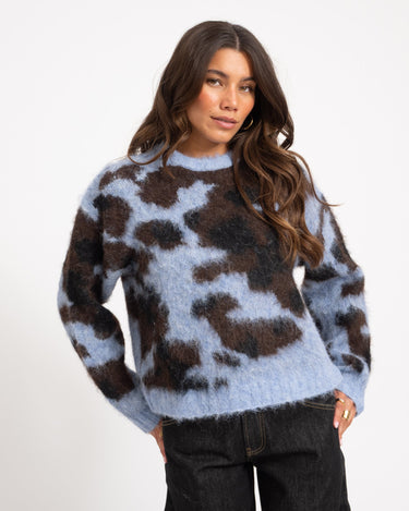 TILTIL Spotted Fia Pullover Lichtblauw - Things I Like Things I Love