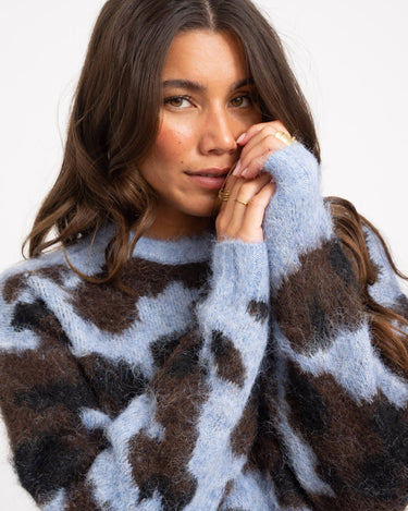 TILTIL Spotted Fia Pullover Lichtblauw - Things I Like Things I Love