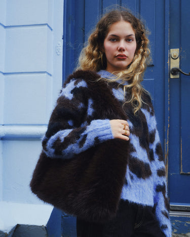 TILTIL Spotted Fia Pullover Lichtblauw - Things I Like Things I Love