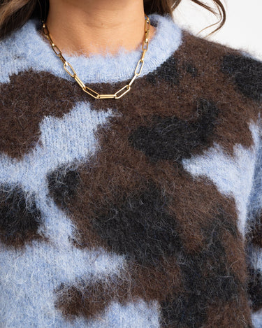 TILTIL Spotted Fia Pullover Lichtblauw - Things I Like Things I Love