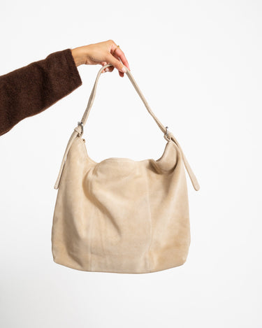 TILTIL Suede Bag Ariana Beige - Things I Like Things I Love