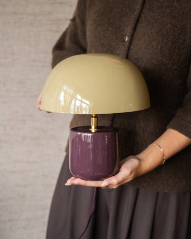 TILTIL Tafellamp Mushy Aubergine Groen - Things I Like Things I Love