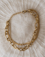 TILTIL Three In One Bracelet Goud - Things I Like Things I Love