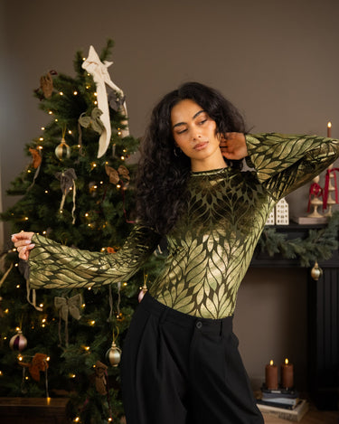 TILTIL Tiche longsleeve Olive - Things I Like Things I Love