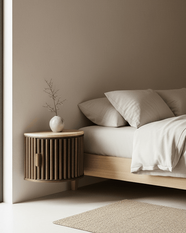 TILTIL Wall Cabinet / Night Stand Mori Travertin - Things I Like Things I Love