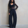 TILTIL Wide Lela Pantalon Black - Things I Like Things I Love
