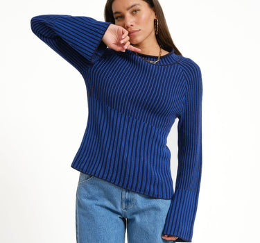 TILTIL Yella Cable Jumper Cobalt - Things I Like Things I Love