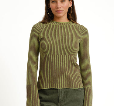 TILTIL Yella Cable Jumper Green - Things I Like Things I Love