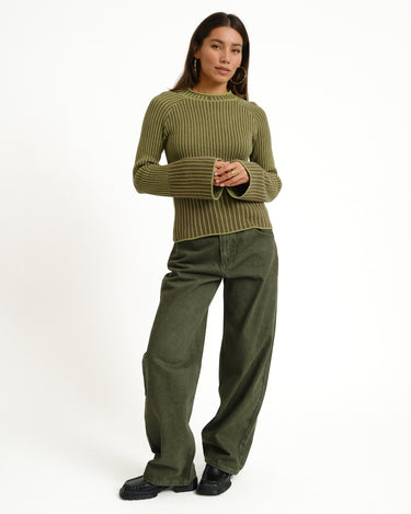 TILTIL Yella Cable Jumper Green - Things I Like Things I Love