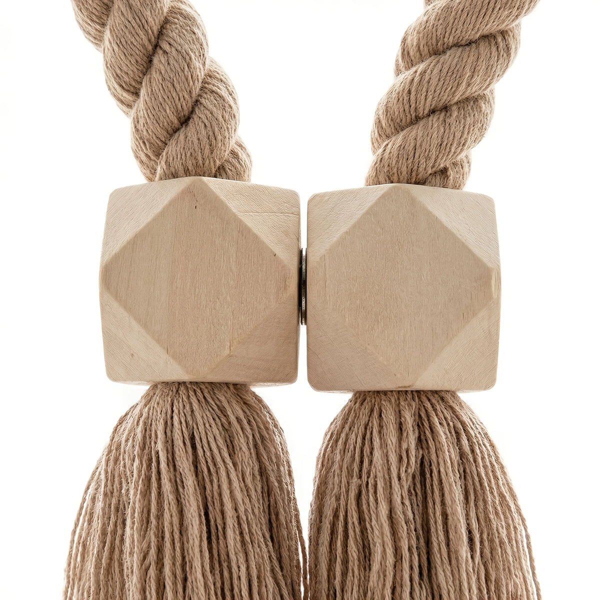 Tira de Cortina Maison Boho Madeira com Fixação Magnética Lenogue